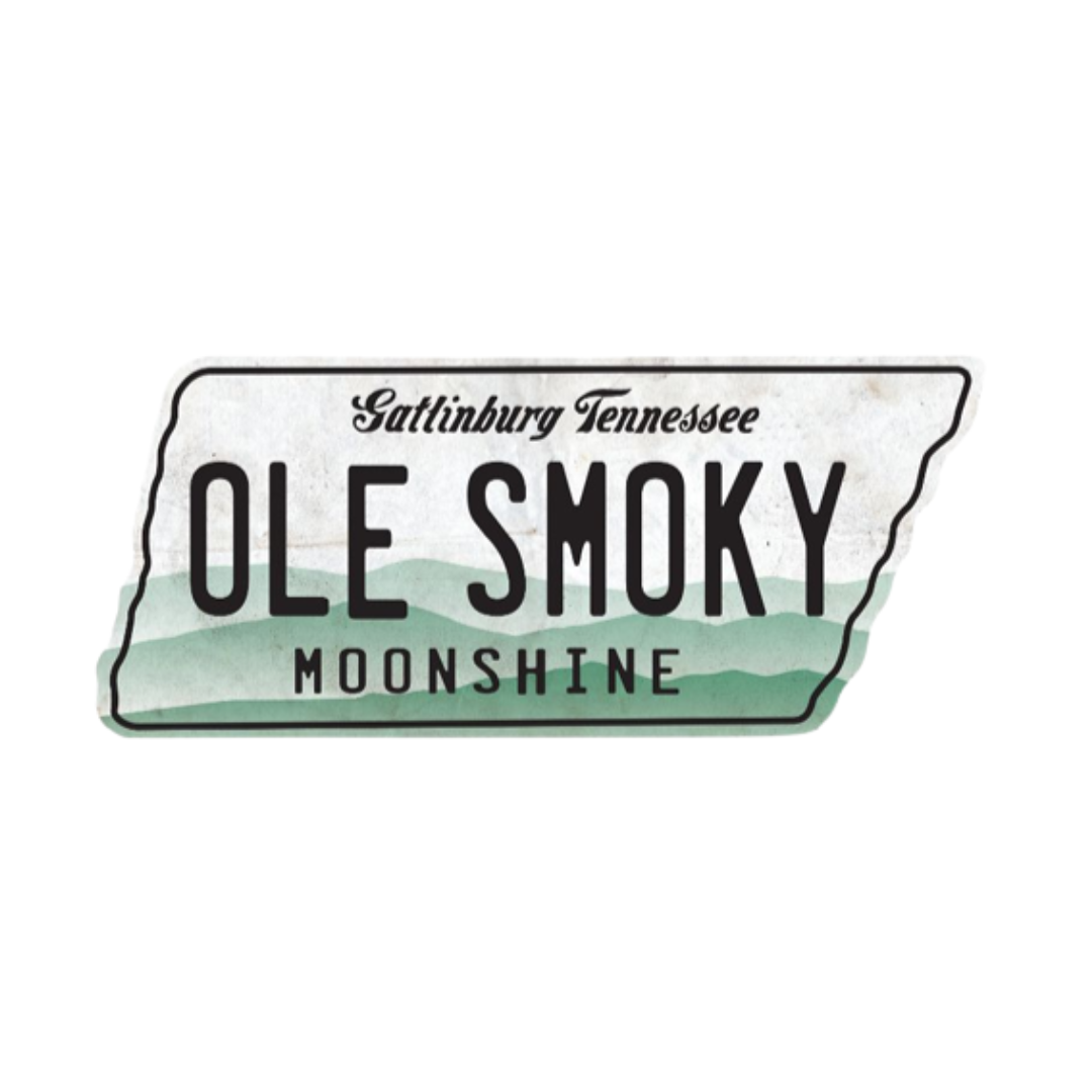Placa Patente Metálica Ole Smoky Moonshine