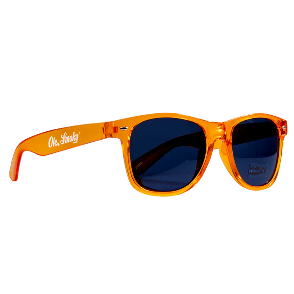 LENTES DE SOL TRANSLÚCIDOS NARANJA