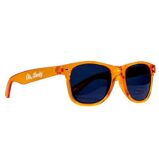 LENTES DE SOL TRANSLÚCIDOS NARANJA