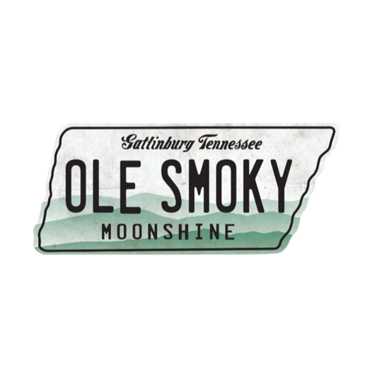 Placa Patente Metálica Ole Smoky Moonshine